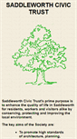 Mobile Screenshot of civictrust.saddleworth.net